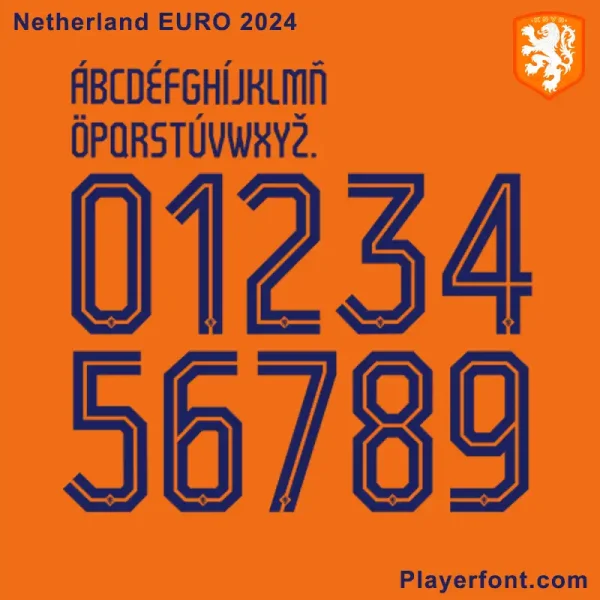 Holland EURO 2024 Font Download – Player Font