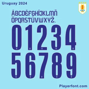 Uruguay 2024 Fonts