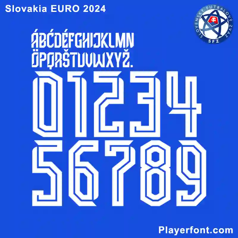 Slovakia 2024 Font Download - Player Font