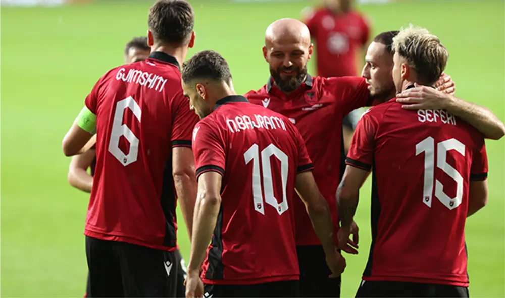 Albania EURO 2024 Kit Font