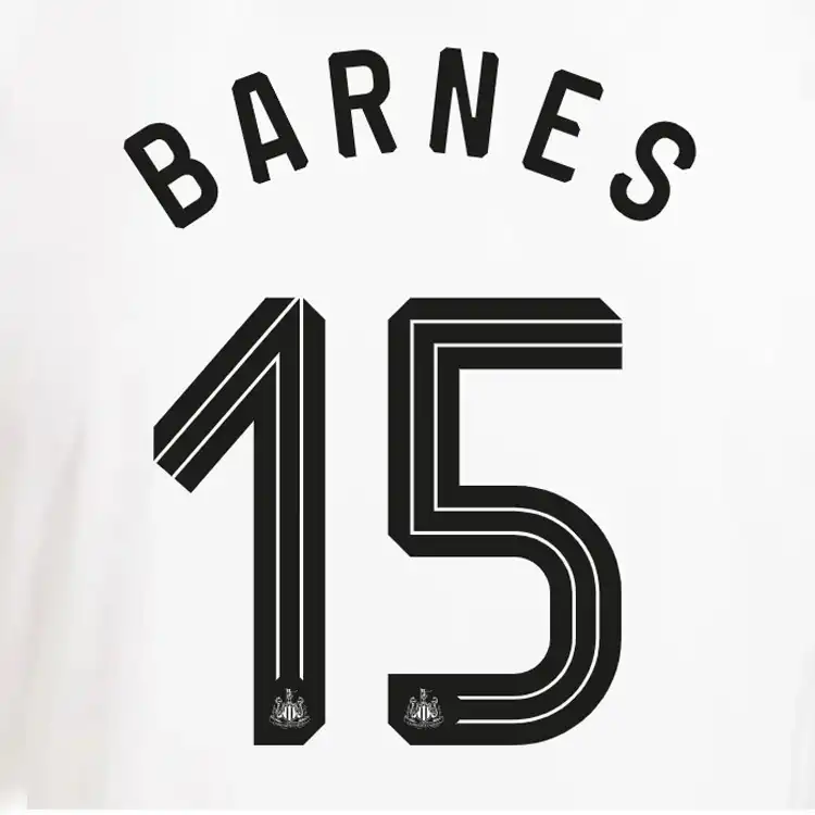 Newcastle United 24-25 Kit Font