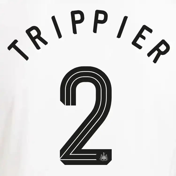 Newcastle United 24-25 Kit Font