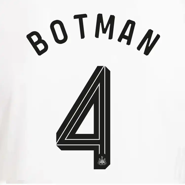 Newcastle United 24-25 Kit Font