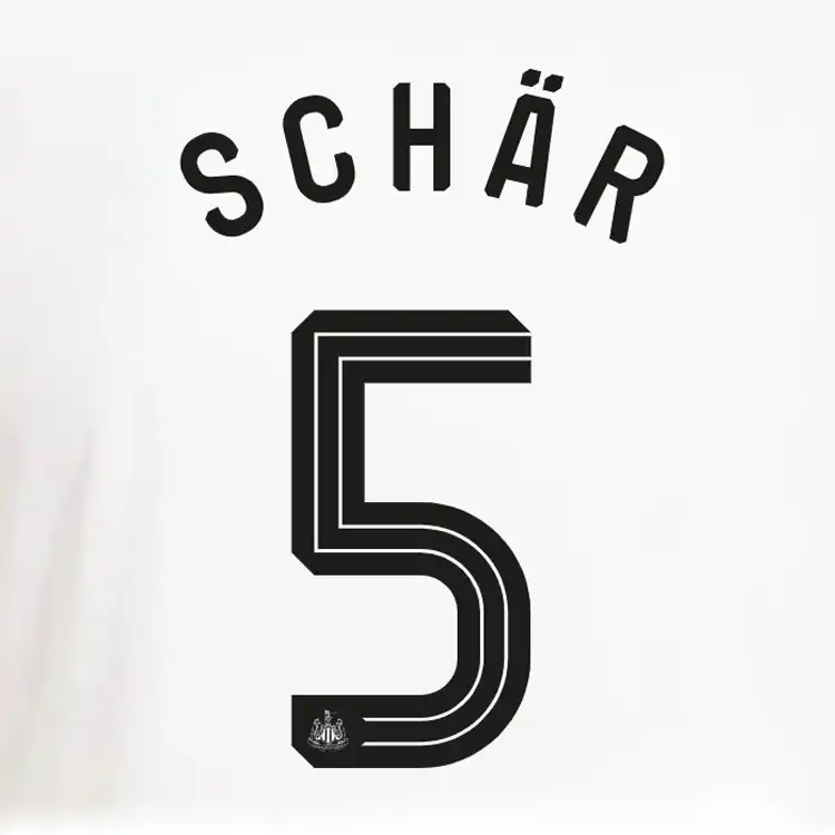 Newcastle United 24-25 Kit Font