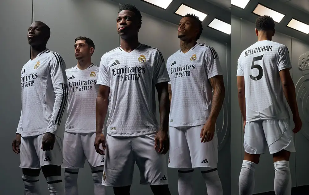 Real Madrid 2024-25 Kit Font