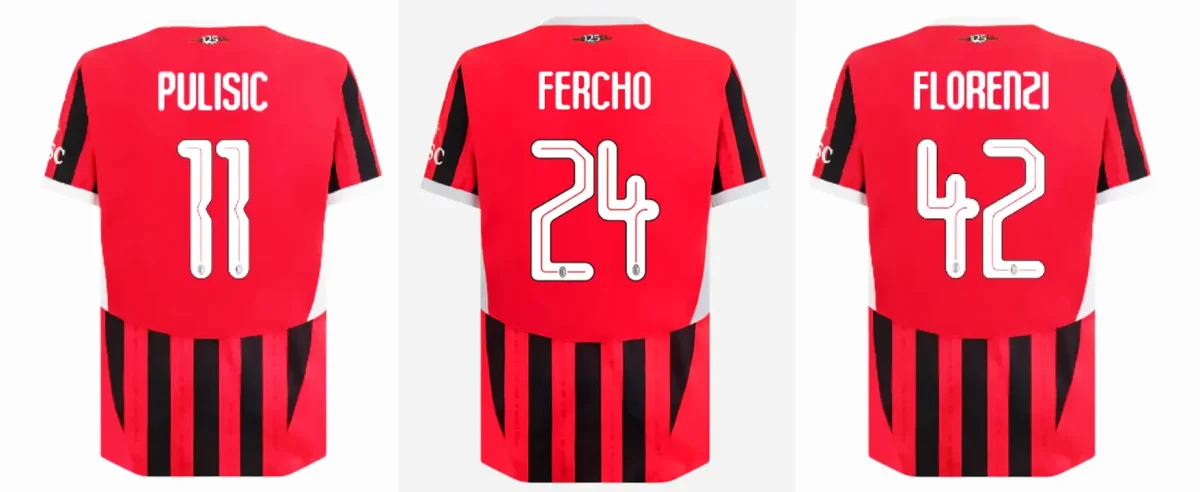 AC Milan Font 2024-25