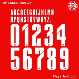 RW Essen 2024-2025 Font