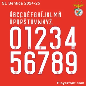 SL Benfica 2024-25 Font Download