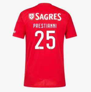 SL Benfica 2024-25 Kit Font Prestianni