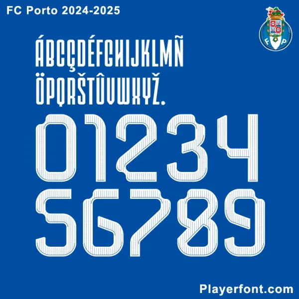 FC Porto 2024-2025 Font Download